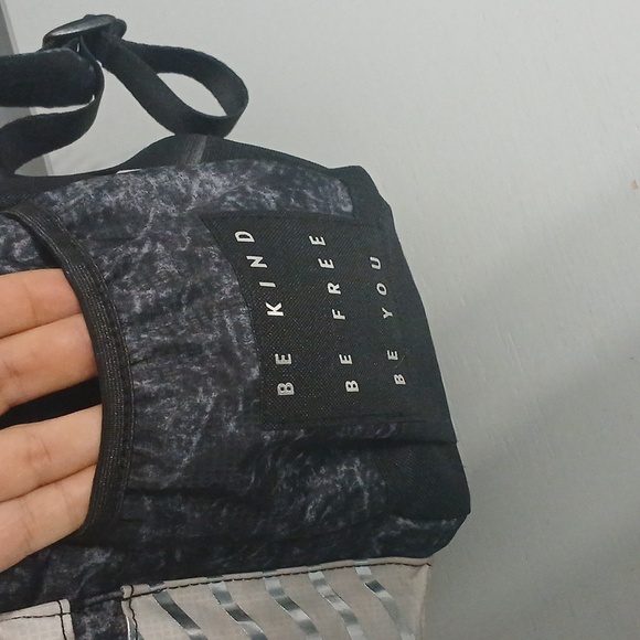 JUSTICE  Black and White Backpack, New without tags. - Picture 5 of 7